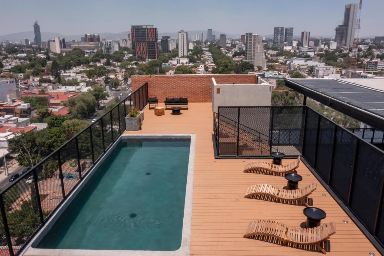 Aparthotel Tribeca Flat Witgdl à Guadalajara Extérieur photo