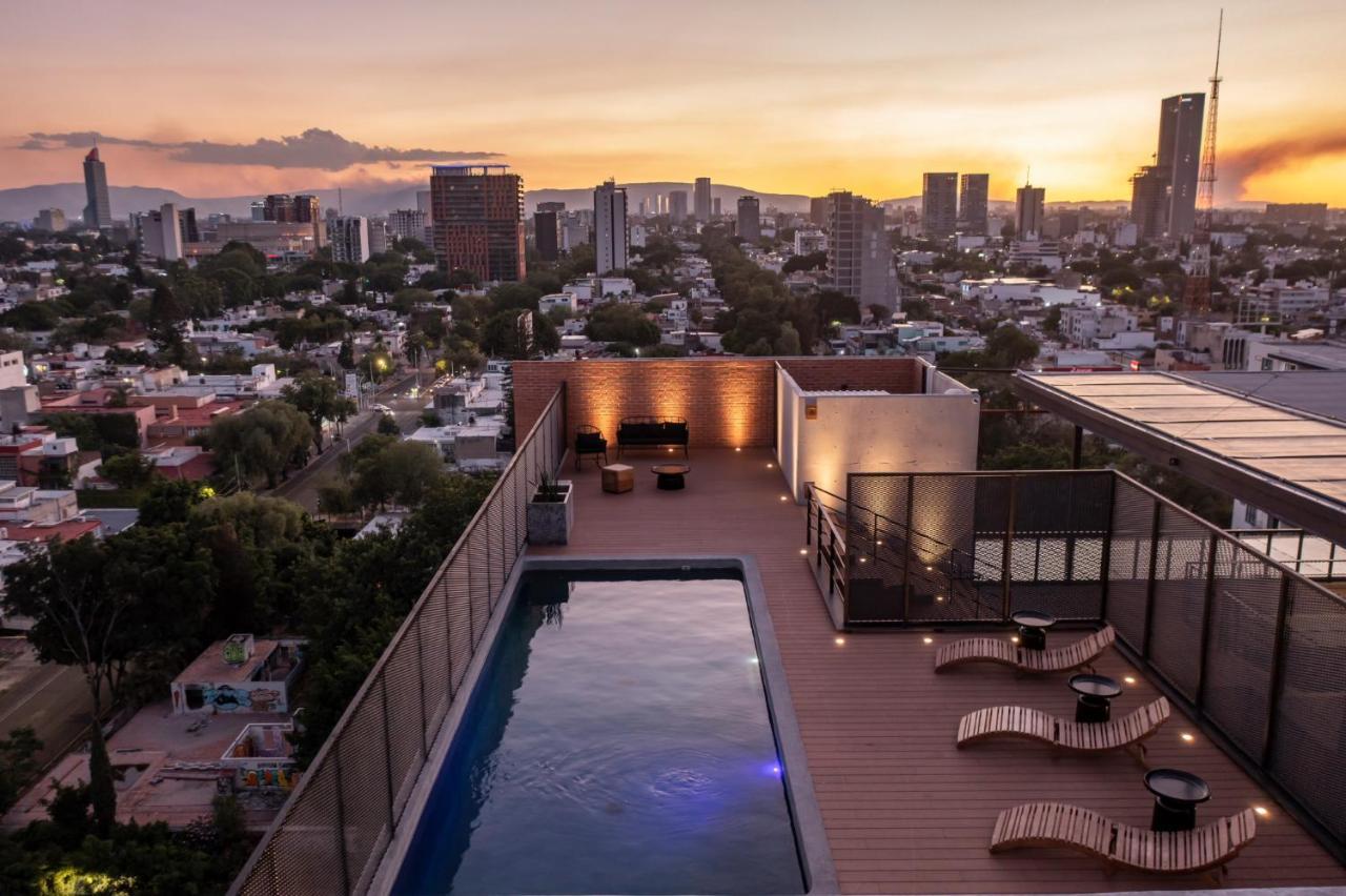 Aparthotel Tribeca Flat Witgdl à Guadalajara Extérieur photo